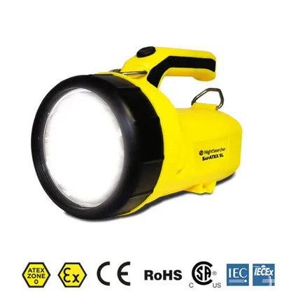 Projecteur Rechargeable Nightsearcher Sigma RSL 370 Lumens - ATEX - Zone 0 - Batterie Li-ion  NYCTALOPE  