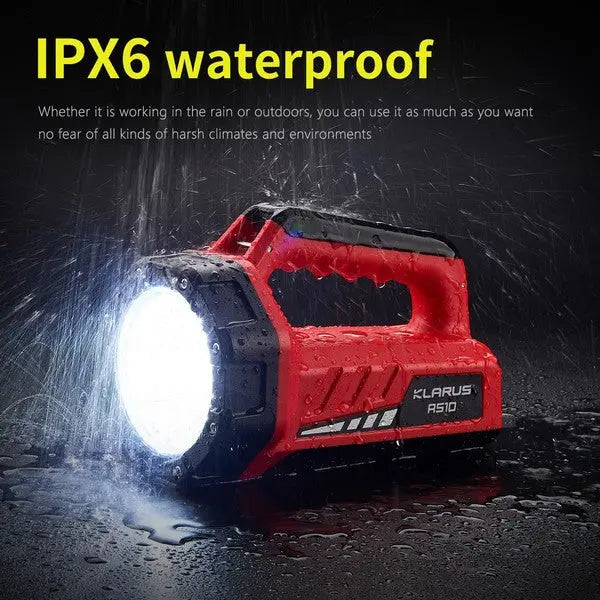 Projecteur de recherche Klarus RS10 – 800 Lumens – Rechargeable USB  NYCTALOPE  