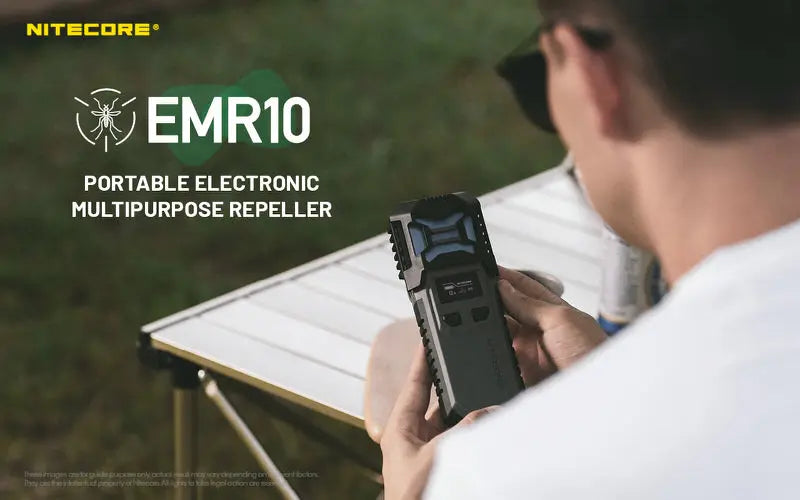 Répulsif Anti-moustique électronique Nitecore EMR10 - Multifonctions - Rechargeable  NYCTALOPE  