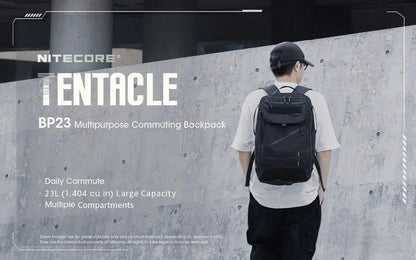 Sac à dos Imperméable Nitecore BP23 – 23L – Polyester 600D  NYCTALOPE  
