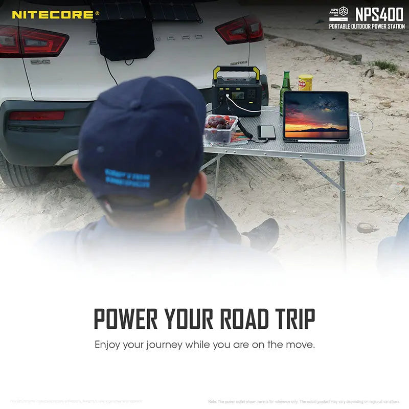 Station d'alimentation portable Batterie Nitecore NPS400 - 117000mAh  NYCTALOPE  
