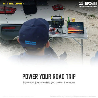 Station d'alimentation portable Batterie Nitecore NPS400 - 117000mAh  NYCTALOPE  