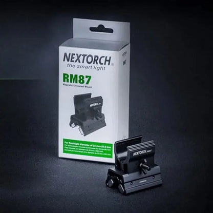 Support magnétique Nextorch RM87 montage rapide sur fusil et arme pour lampe torche  NYCTALOPE  