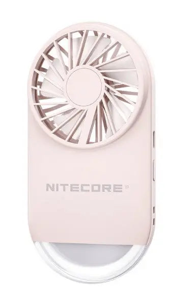 Ventilateur de poche multifonctions Nitecore NEF02 - rechargeable avec lumière d'appoint  NYCTALOPE  