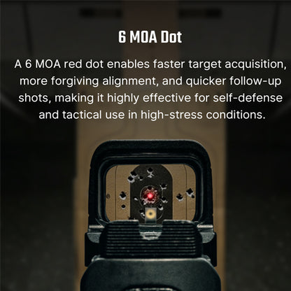 Olight Osight SE 6 MOA - Optique fermée à point rouge avec empreinte RMSc et batterie remplaçable
