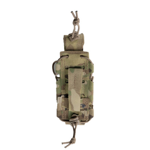 Porte-lampe GK DUTYCALL Multicam - étui MOLLE à ouverture rapide pour lampe tactique