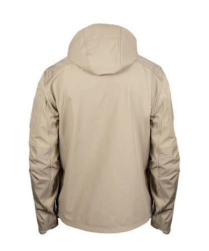 Softshell Ripstop Coyote GK DUTYCALL - veste softshell 3 couches imperméable et respirante