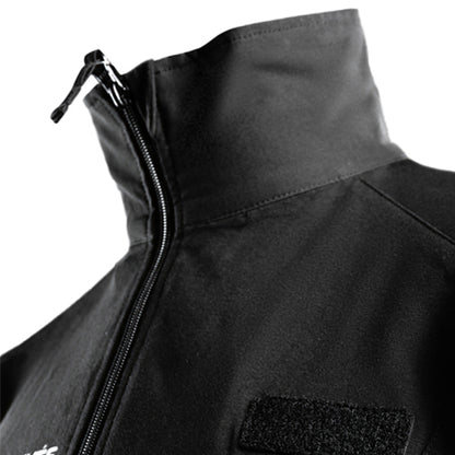Chemise UBAS manches longues Sécurité Privée Noir GK SAFETEK - chemise professionnelle déperlante