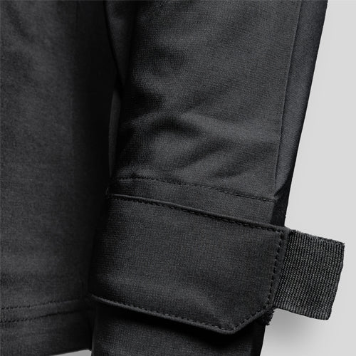 Chemise UBAS manches longues Sécurité Privée Noir GK SAFETEK - chemise professionnelle déperlante