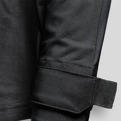 Chemise UBAS manches longues Sécurité Privée Noir GK SAFETEK - chemise professionnelle déperlante