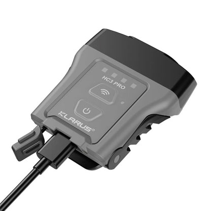 Klarus HC3 PRO - Lampe frontale clip-on à détecteur de mouvement