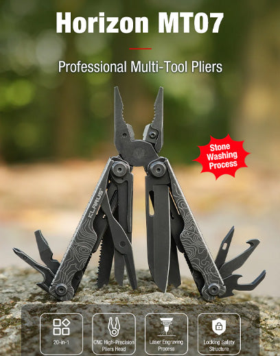 Klarus MT07 Horizon Noir - Pince multifonction multitool 20-en-1