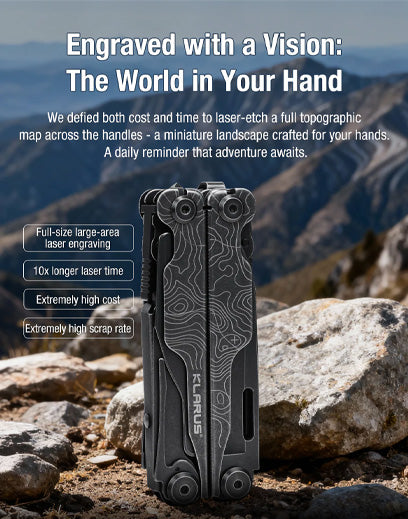 Klarus MT07 Horizon Noir - Pince multifonction multitool 20-en-1