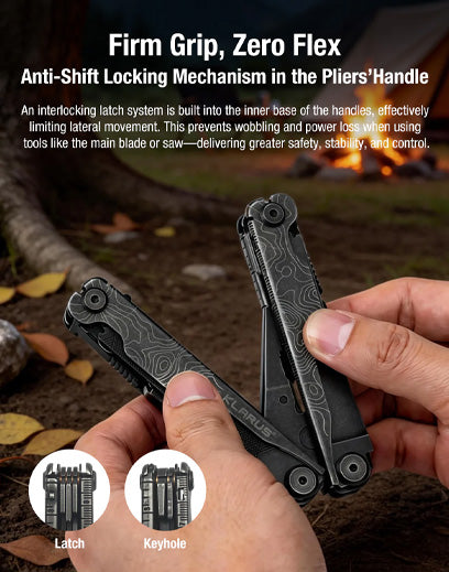Klarus MT07 Horizon Noir - Pince multifonction multitool 20-en-1