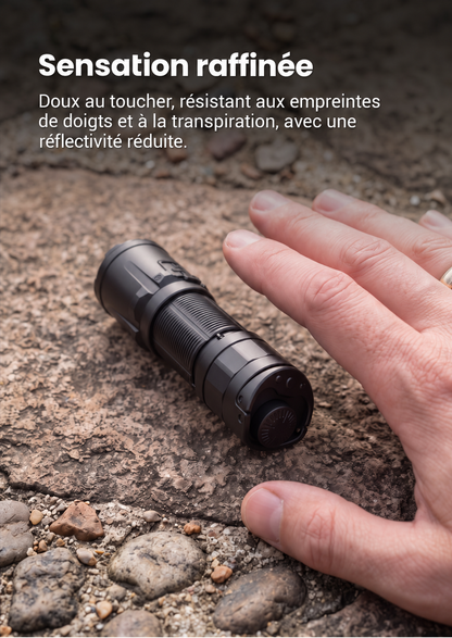 Klarus XT Mini - Lampe tactique compacte à double interrupteur arrière