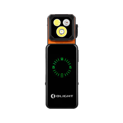 Olight Oclip 2 Ultra Premium - Lampe clip EDC double axe, lumière rouge et UV