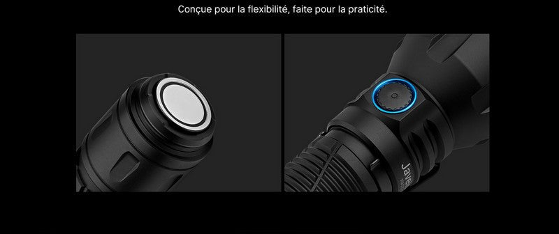 Lampe Torche Olight Javelot - 1350 Lumens rechargeable longue portée  NYCTALOPE  