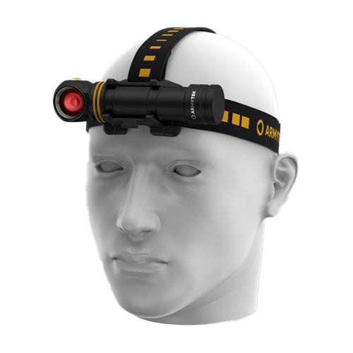 Armytek Elf C2 Max WR USB-C - Lampe frontale 4-en-1 lumière blanche et rouge