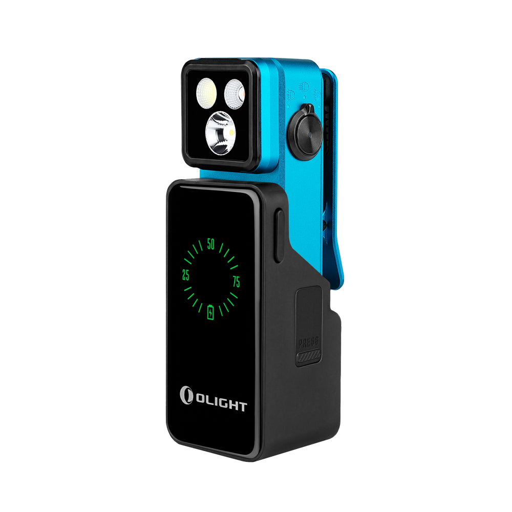 Olight Oclip 2 Pro Premium - Lampe clip rechargeable avec station de charge