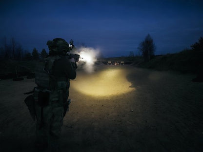 Armytek Parma C1IR - Lampe tactique blanche et infrarouge pour arme ou casque