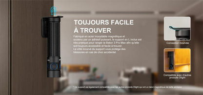 Lampe Torche Olight Baton 3 Pro Max - 2500 Lumens  NYCTALOPE  
