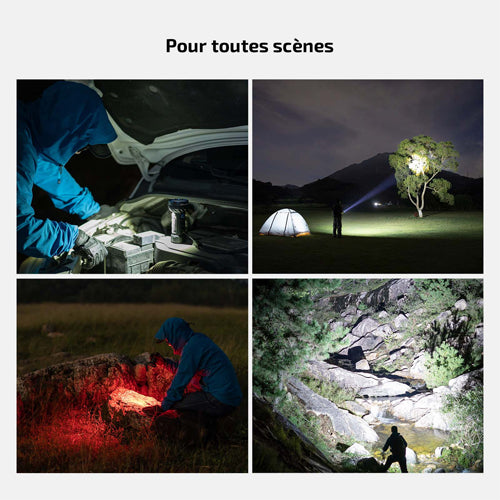 Lampe Torche Olight MARAUDER Mini 2 – 10000 Lumens rechargeable  NYCTALOPE  