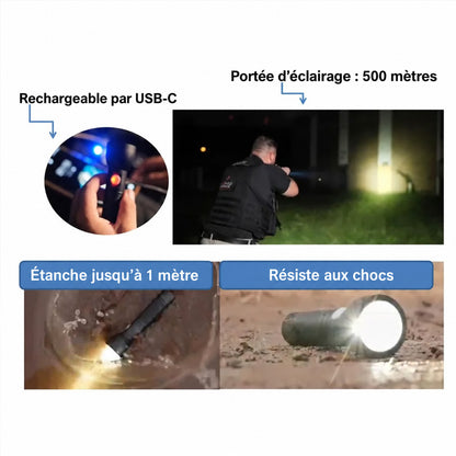 Nextorch ED30 - Lampe torche rechargeable USB-C 1000 lumens