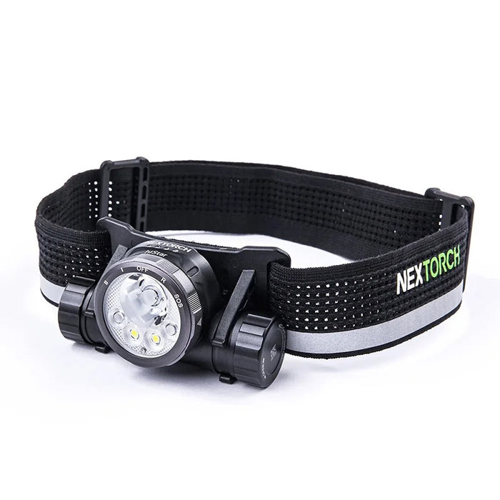 Nextorch hiStar - Lampe frontale rechargeable 2300 lumens lumière blanche et rouge