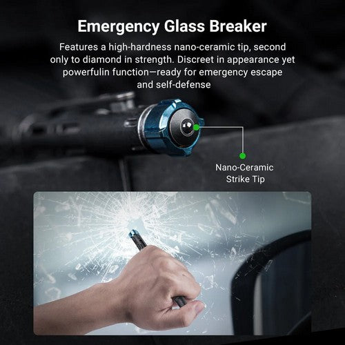 Nextorch NP12 Ti - Stylo tactique titane bolt-action à pointe brise-vitre