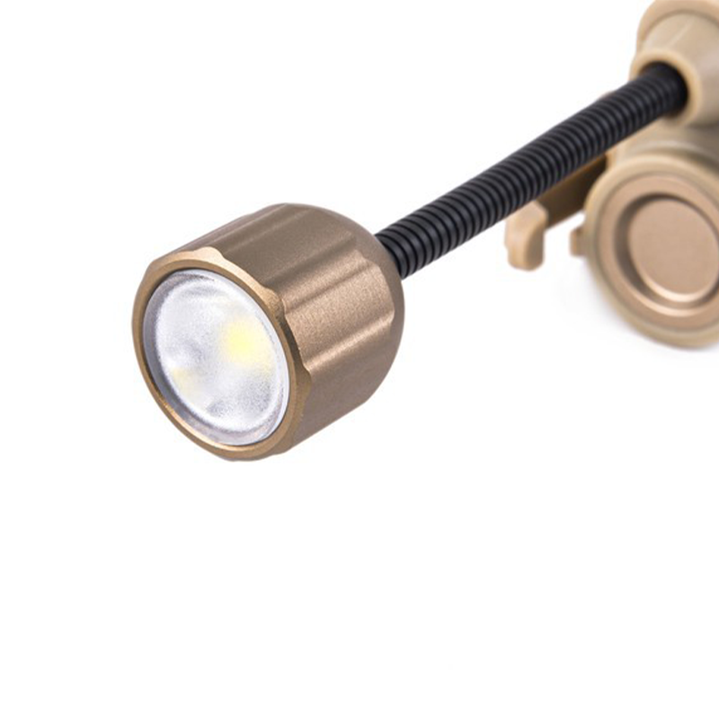 Nextorch rStar Sable - Lampe de casque tactique 4 couleurs blanc, rouge, vert et IR