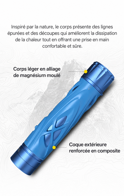 Nitecore TrailSight - Lampe torche de trail running 1200 lumens
