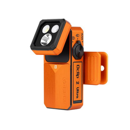Olight Oclip 2 Ultra - Lampe clip EDC double axe, lumière rouge et UV