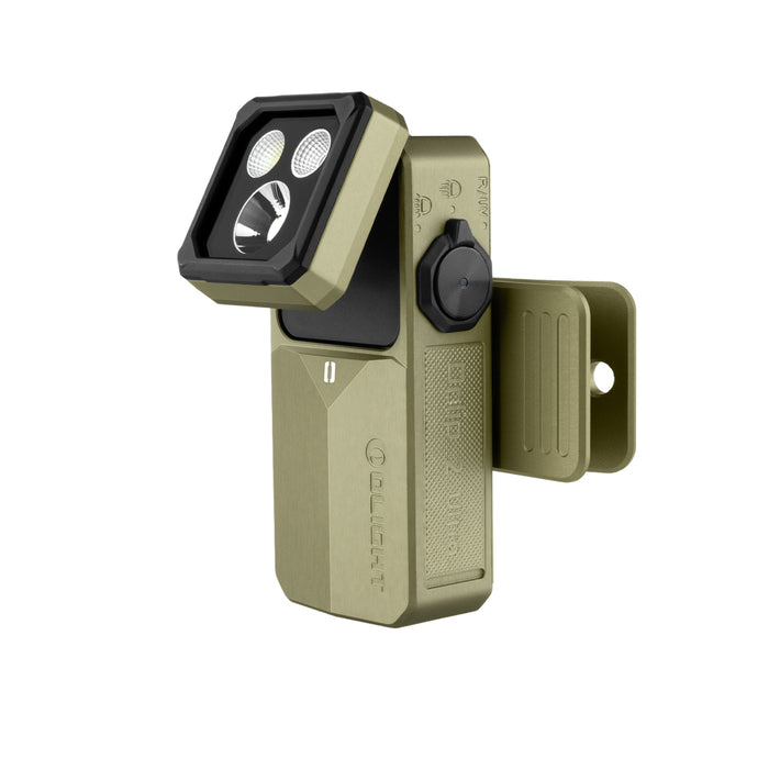 Olight Oclip 2 Ultra - Lampe clip EDC double axe, lumière rouge et UV