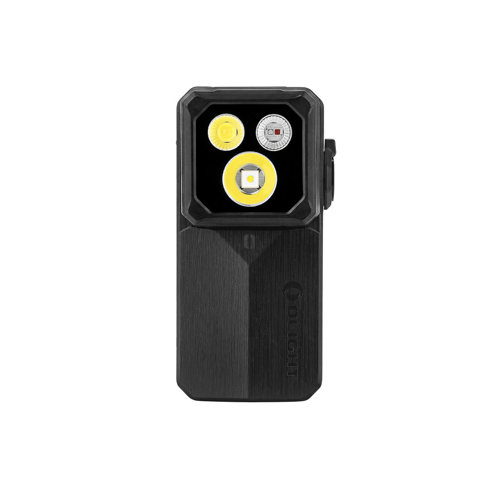 Olight Oclip 2 Ultra - Lampe clip EDC double axe, lumière rouge et UV