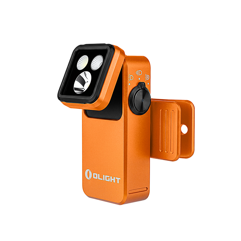 Olight Oclip 2 Pro - Lampe gilet tactique à tête orientable 530 lumens