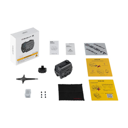 Olight Osight R - Viseur point rouge fermé multi-réticules à empreinte Micro T1/T2