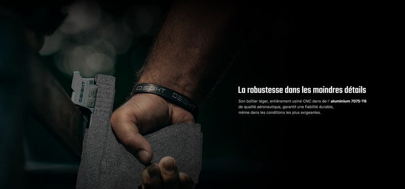 Olight Osight SE MOS - Viseur point rouge fermé à montage direct GLOCK MOS