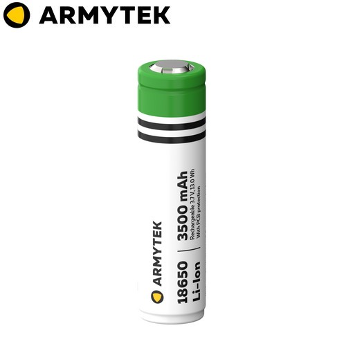 Batterie accumulateur Armytek 3500 mAh 18650 Li-ion protégée