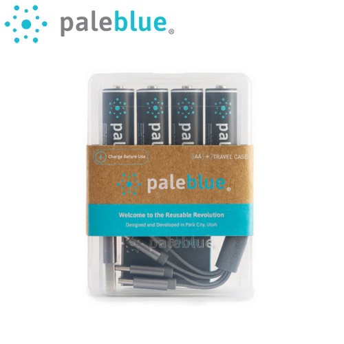 Batteries Paleblue Lithium AA, LR06 – 1700mAh – Rechargeable Type-C – 1.5V