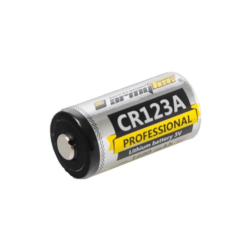 Pile CR123A 3V Lithium Armytek - pour lampe torche, système d