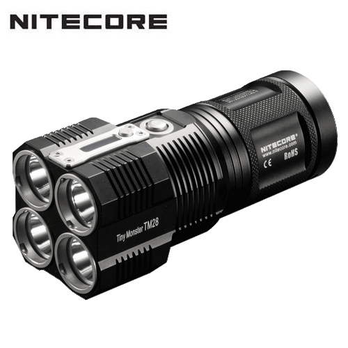 Lampe Torche Nitecore TM28 6000Lumens rechargeable ultra puissante