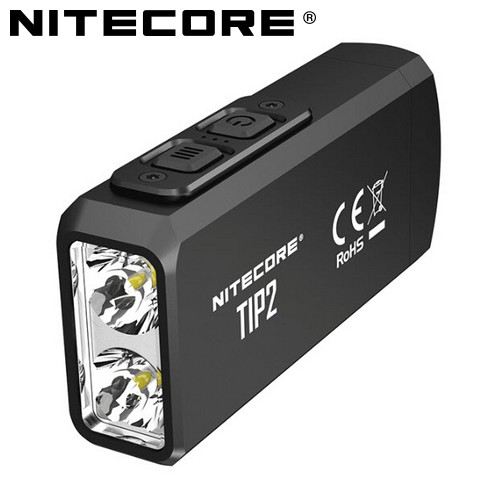 Nitecore TIP2 720 Lumens mini lampe de poche rechargeable ultra légère pour  trousseau de clés de voitures