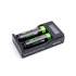 Chargeur Nextorch DC20 USB 2 baies Li-ion 21700, 18650, 18350,16340, 14500