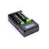 Chargeur Nextorch DC20 USB 2 baies Li-ion 21700, 18650, 18350,16340, 14500