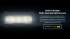 Lampe frontale Nitecore NU27 - 600Lumens rechargeable