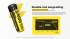 Pack de 4 batteries AA Nitecore MH2400 - 2400mAh 1.5V rechargeable en USB-C 