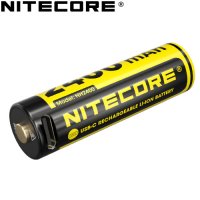 Pack de 4 batteries AA Nitecore MH2400 - 2400mAh 1.5V rechargeable en USB-C 